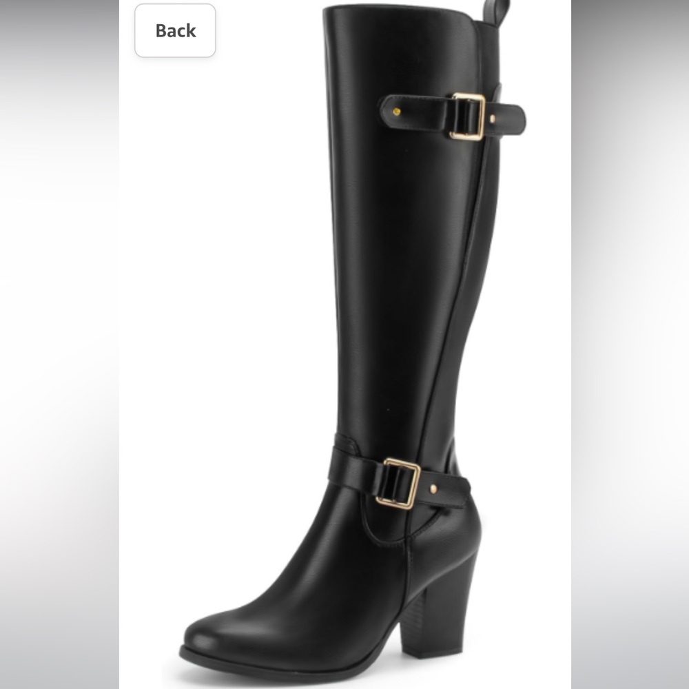 NWT DCMBLY Woman’s Knee High Boots with Elastic Calf